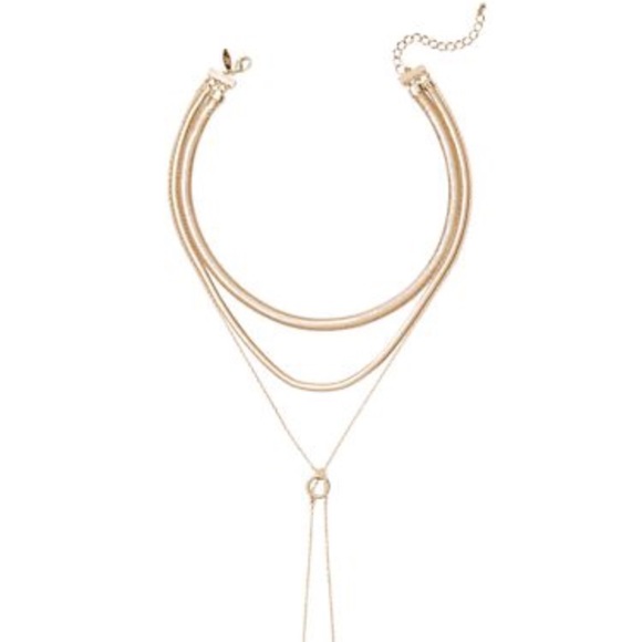 💢last one 💢 collar and bolo lariat gold necklace - Picture 3 of 5